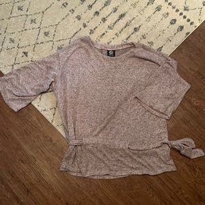 Tie Waist Sweater